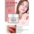 Fabrik-anpassbares Erdbeerextrakt Feuchtigkeitsspendendes Lippenpeeling Aufhellende Peeling-Lippenpflege